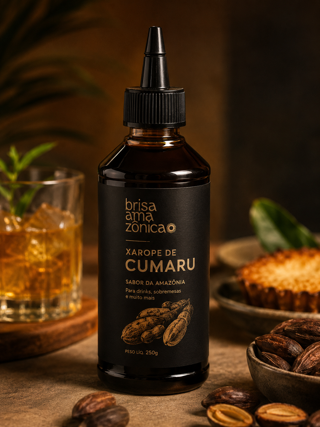 Frasco do Xarope de Cumaru — brisa amazônica
